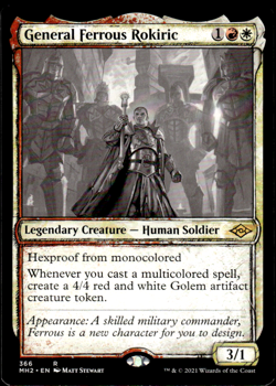 MTG General Ferrous Rokiric Modern Horizons 2 366 Showcase Regular Rare NM/M - Image 1