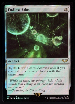 Endless Atlas 237 Rare Surge Foil Warhammer 40k Magic The Gathering NM - Image 1