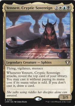 Yennett, Cryptic Sovereign Commander Masters Normal NM 363 - Image 1