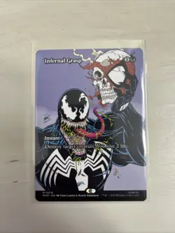 Infernal Grasp (Borderless) 0018 - Marvel's Spider-Man MTG NM/M Ships Now - Image 1