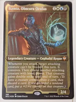 Kamiz, Obscura Oculus - THICK STOCK -Magic the Gathering MTG Nice! - Image 1