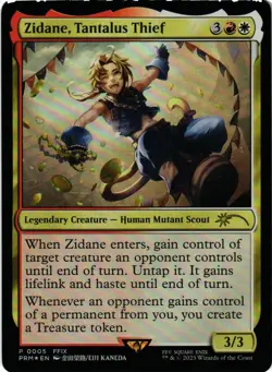Zidane, Tantalus Thief P WPN & Gateway Promos 5 NM - Image 1