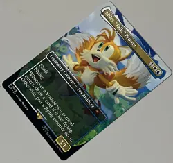 MTG Secret Lair Drop Miles “Tails” Prower Legendary Creature MYTHIC REGULAR 2085 - Image 3