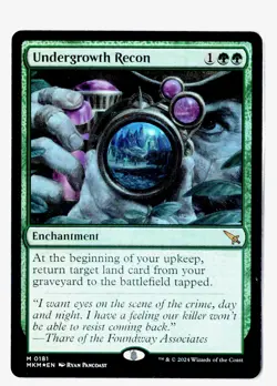 Undergrowth Recon | Foil | Murders at Karlov Manor | 181 | NM | MTG - Image 1