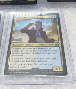 MTG Cid, Timeless Artificer Lot Final Fantasy Magic The Gathering (MTG x FF) - Image 5