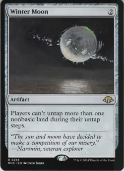 Winter Moon R Modern Horizons 3 213 NM Normal MTG - Image 1