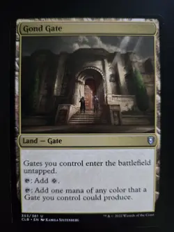 Gond Gate NM Commander Legends: Battle for Baldur's Gate MTG FREE SHIPPING - Image 1
