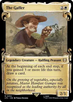 The Gaffer - Showcase - The Lord of the Rings Commander - Magic MTG - NM - Image 1