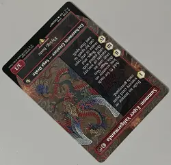 MTG FF Commander Summon: Esper Valigarmanda Enchantment Creature RARE REGULAR - Image 4