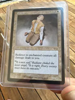 MTG: URZA’S SAGA - RAIN OF FILTH/ WORSHIP/PARIAH/HAWKEATER MOTH 4pcs. - Image 4