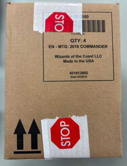 MTG - Magic The Gathering 2018 Commander Set - All 4 Decks * Factory Sealed Case 630509632244 - Image 4