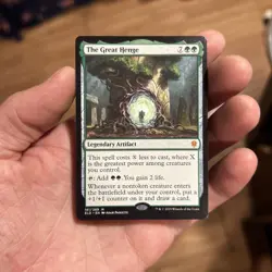 Magic the Gathering the Great Henge Throne of Eldraine Card 161/269 Regular - Image 1