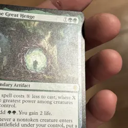 Magic the Gathering the Great Henge Throne of Eldraine Card 161/269 Regular - Image 5