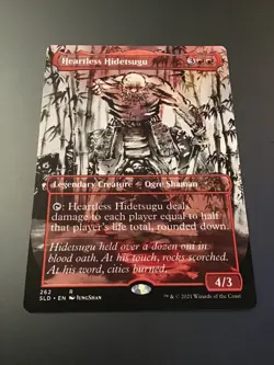 MTG Secret Lair #262 Heartless Hidetsugu Borderless NM - Image 1