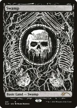 Swamp (Crushing Brutality) [Secret Lair Drop Series] Magic MTG - Image 1