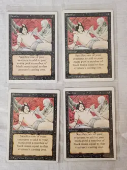 Played Sacrifice Revised Mtg Magic the Gathering - Image 1