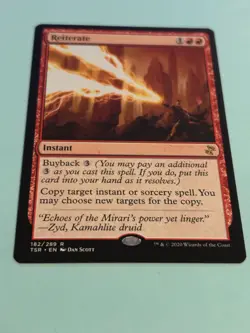 1x Reiterate - Time Spiral Remastered - Regular - Rare - Instant - Pack Fresh - Image 2