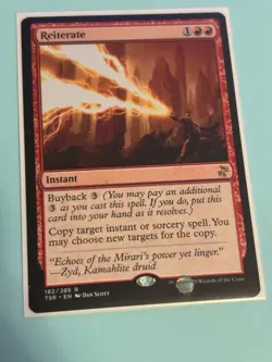 1x Reiterate - Time Spiral Remastered - Regular - Rare - Instant - Pack Fresh - Image 4