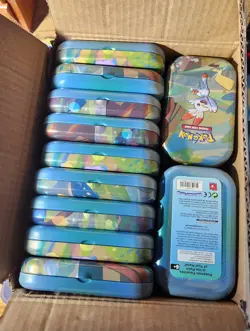 1x EMPTY Pokemon Galar Pals Mini Tin : Ponyta Yamper Grookey Scorbunny Sobble - Image 3