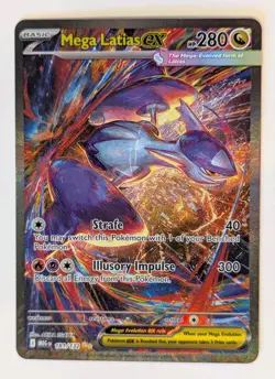 NM Ungraded Pokemon TCG Mega Latias EX SIR 181/132 Mega Evolution English 2025 - Image 1