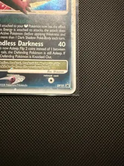 Darkrai DP19 Black Star Promo Holo Pokemon 2007 Diamond & Pearl - Image 5