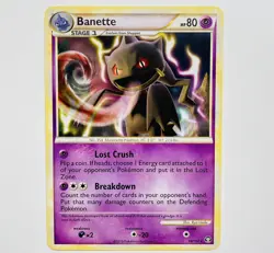 Banette 14/102 HGSS 2010 Triumphant Rare Pokemon NM+ w/ tracking VINTAGE - Image 1