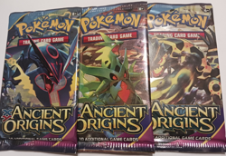 Pokemon Ancient Origins lot of 3 Booster Packs. Unopened. Free Shipping. - Image 1