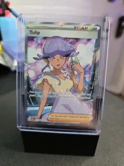 Tulip 244/182 - Full Art Trainer - Secret Rare - Pokemon TCG Paradox Rift - NM/M - Image 1