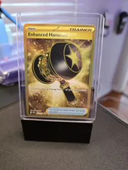 Pokemon Enhanced Hammer 224/167 Gold Secret Rare Twilight Masquerade - Image 1