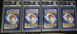 4 Pokemon TCG lot - all PSA graded - Gengar / Magikarp / Squirtle - Image 2