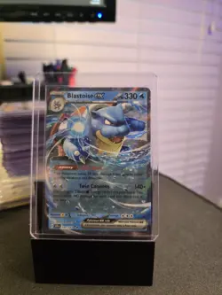 2024 Blastoise ex 030/124 Pokemon Stellar Crown holo SV07 DOUBLE RARE - Image 1