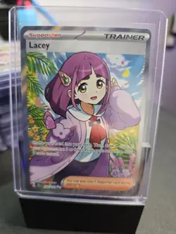 Lacey 166/142 Sv07: Stellar Crown Holo Pokemon - Image 1