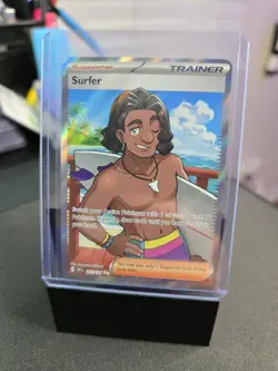 Surfer - 235/191 - SV08: Surging Sparks (SSP) Ultra Rare Pokemon TCG NM - Image 1