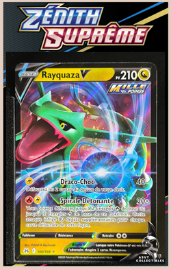 Carte Pokemon Rayquaza V 100/159 EB12.5 Zenith Supreme Epee et Bouclier FR - Image 1