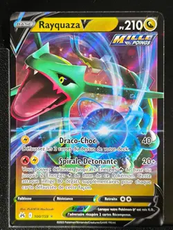 Carte Pokemon Rayquaza V 100/159 EB12.5 Zenith Supreme Epee et Bouclier FR - Image 2