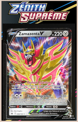 Carte Pokemon Zamazenta V 098/159 EB12.5 Zenith Supreme Epee et Bouclier FR - Image 1