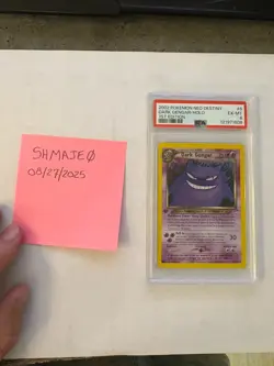 Pokemon Neo Destiny Dark Gengar Holo 1st Edition 2002 #6 PSA EX-MT6 121971508 - Image 3