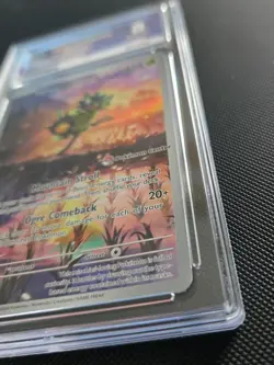 Teal Mask Ogerpon SVP123 PROMO Pokemon Center Stamp Twilight Masquerade ACE 8 - Image 3