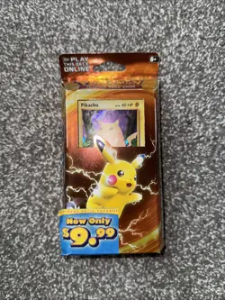 2016 Pokemon XY Evolutions Cracked Ice Pikachu Power Theme Deck TCG New Sealed - Image 1