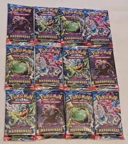 (12) Pokemon Twilight Masquerade Booster Packs (NEW-SEALED) - Image 1