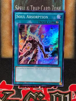 Yugioh Soul Absorption THSF-EN049 Super Rare 1st Ed NM - Image 1