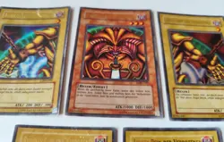 Yu-Gi-Oh Die komplette Exodia LOB-G101 Old Print Holos Ultra Rare Deutsch - Image 3