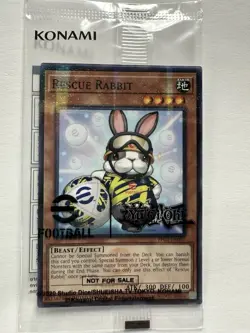 Yu-Gi-Oh! TCG Rescue Rabbit E-Football Limited Edition EFC1-EN001 - Image 1