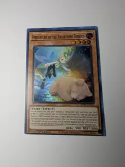 Yu-Gi-Oh! Vernusylph of the Awakening Forests POTE-EN017 Super Rare NM - Image 1