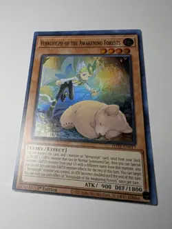 Yu-Gi-Oh! Vernusylph of the Awakening Forests POTE-EN017 Super Rare NM - Image 2