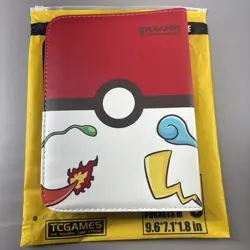 TCGAMES Pokemon 440 Pocket Card Binder 4-Pocket Zip Album 3-Ring 55 Pages - Image 3