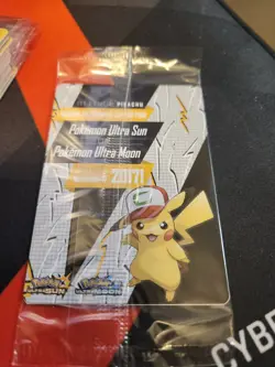 SEALED Ash’s Pikachu TCG SM108 2017 Promo Card Pokemon "I Choose You" - Image 2