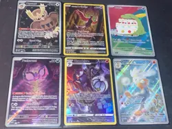 Pokemon TCG 6x Card Bundle Noctowl, Articuno, Gulpin, Chandelure, Pecharunt - Image 1