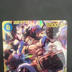 Monkey D. Luffy OP11-118 SEC A Fist of Divine Speed ONE PIECE Card Game English - Image 3