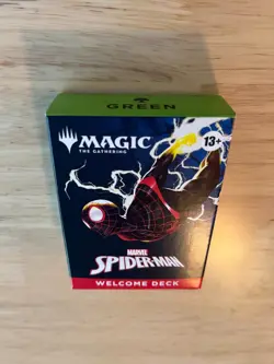 MTG Spiderman Set - Welcome Deck Green - *SEALED* - Contains Two 30-Card Decks - Image 2
